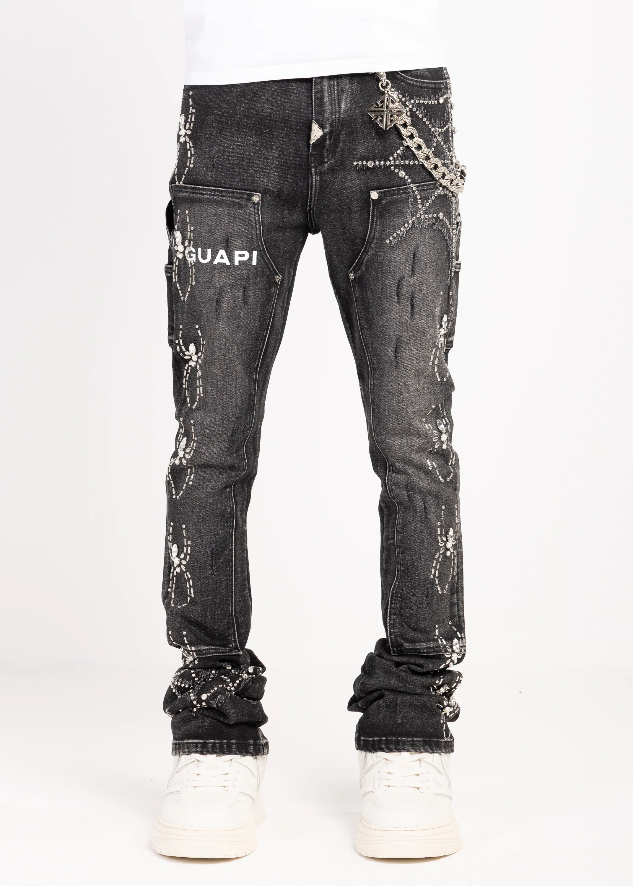 Obsidian Black Spider Denim V2