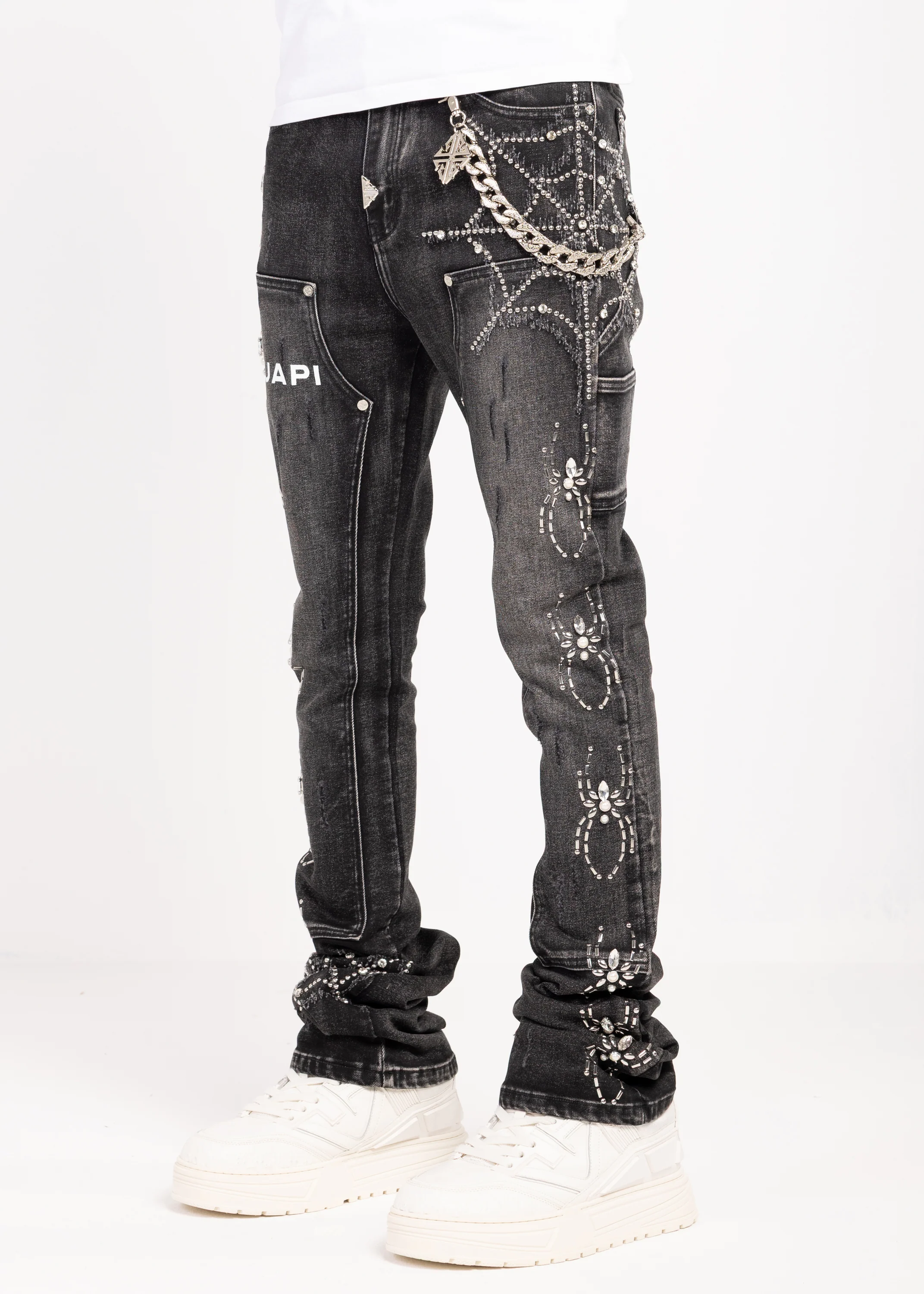 Obsidian Black Spider Denim V2 - Image 2